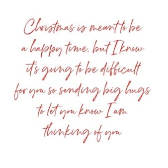 Christmas Card -  Thinking Of You