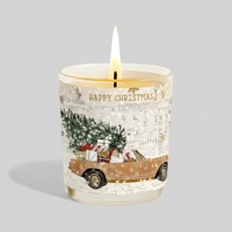 Vanilla Scented Christmas Candle - Car Full Of Gifts
