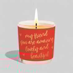 Vanilla Scented Christmas Candle - My Friend Vanilla Scented Christmas Candle - My Friend