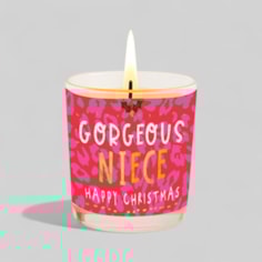 Vanilla Scented Christmas Candle - Gorgeous Niece