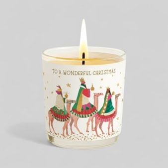 Vanilla Scented Christmas Candle - The Three Kings Vanilla Scented Christmas Candle - The Three Kings