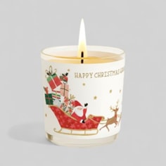 Vanilla Scented Christmas Candle - Grandma Santas Sleigh Vanilla Scented Christmas Candle - Grandma Santas Sleigh