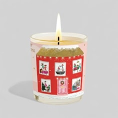Vanilla Scented Christmas Candle - Christmas House