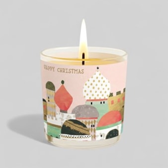Vanilla Scented Christmas Candle - Bethlehem