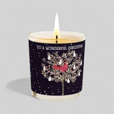 Vanilla Scented Christmas Candle - Partridge In A Pear Tree Vanilla Scented Christmas Candle - Partridge In A Pear Tree