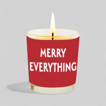 Vanilla Scented Christmas Candle - Merry Everything
