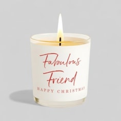 Vanilla Scented Christmas Candle - Fabulous Friend