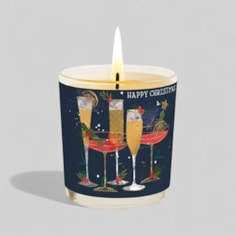 Vanilla Scented Christmas Candle - Festive Drinks Vanilla Scented Christmas Candle - Festive Drinks