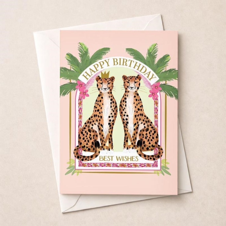 Birthday Card - Leopards Birthday Card - Leopards