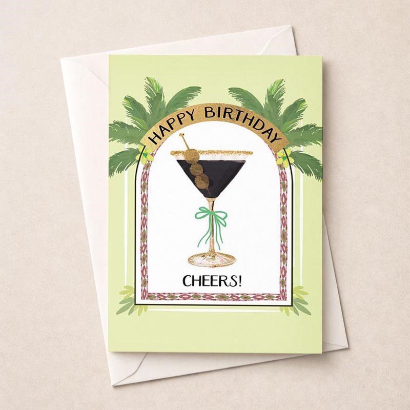 An image of Birthday Card - Espresso Martini