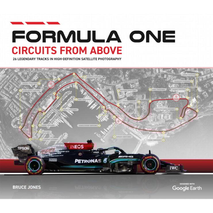 Formula One Circuits From Above Book | Designed With Google Earth