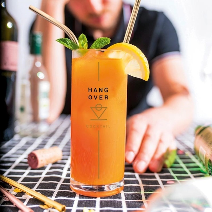 Hangover Cocktail Glass