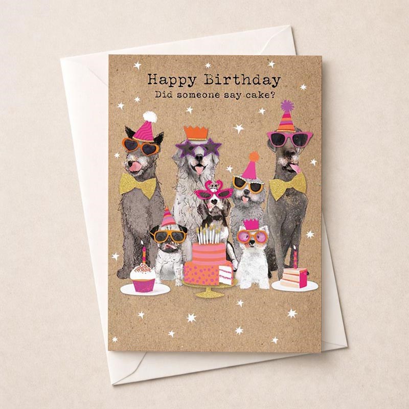 An image of Large Birthday Card - Someone Say Cake?