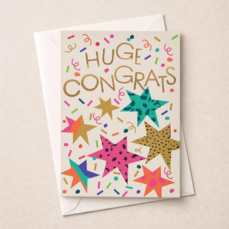 Large Congratulations Card - Huge Congrats Large Congratulations Card - Huge Congrats
