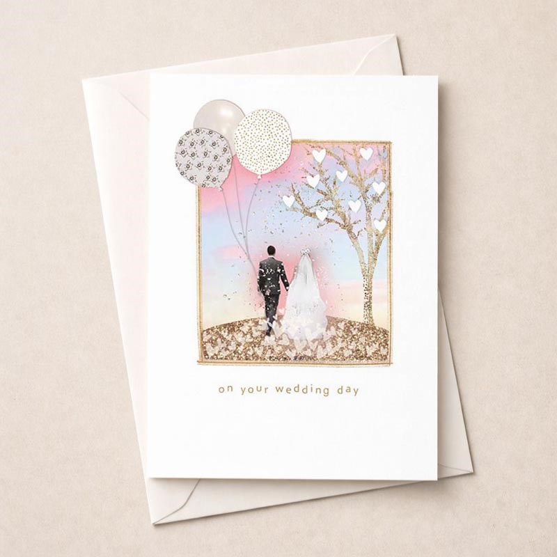 An image of Wedding Card - Bride and Groom