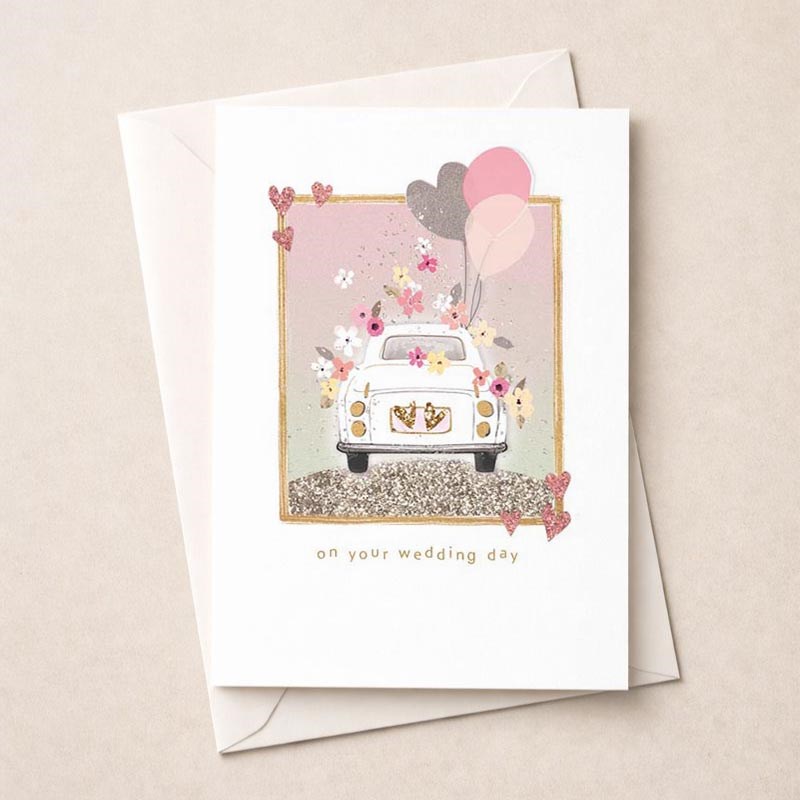 An image of Wedding Card - Wedding Car