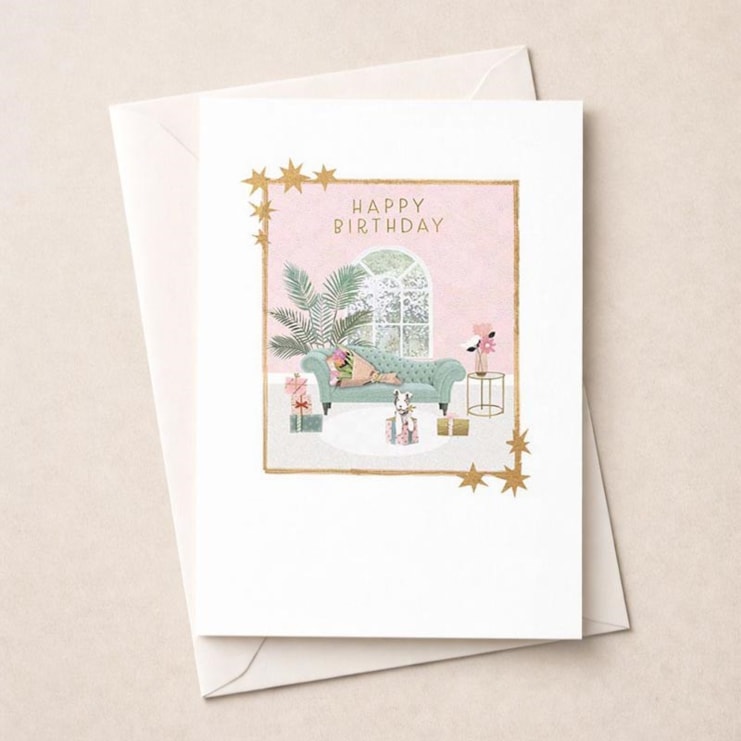 Birthday Card - Pamper Birthday Card - Pamper