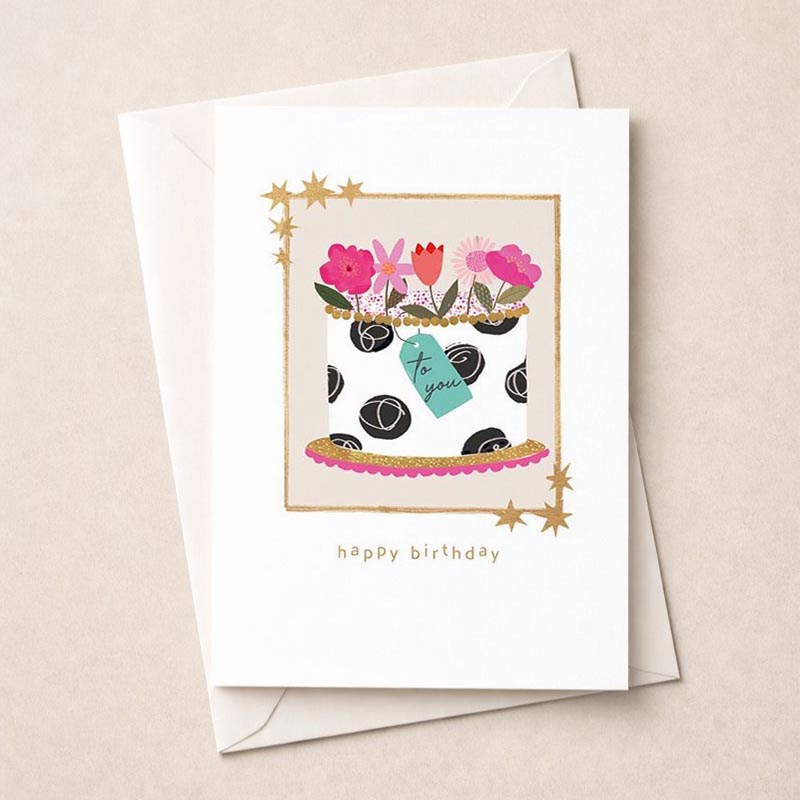 An image of Birthday Card -  Cake