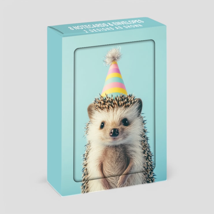 Notecard Set - Hamster & Hedgehog Notecard Set - Hamster & Hedgehog