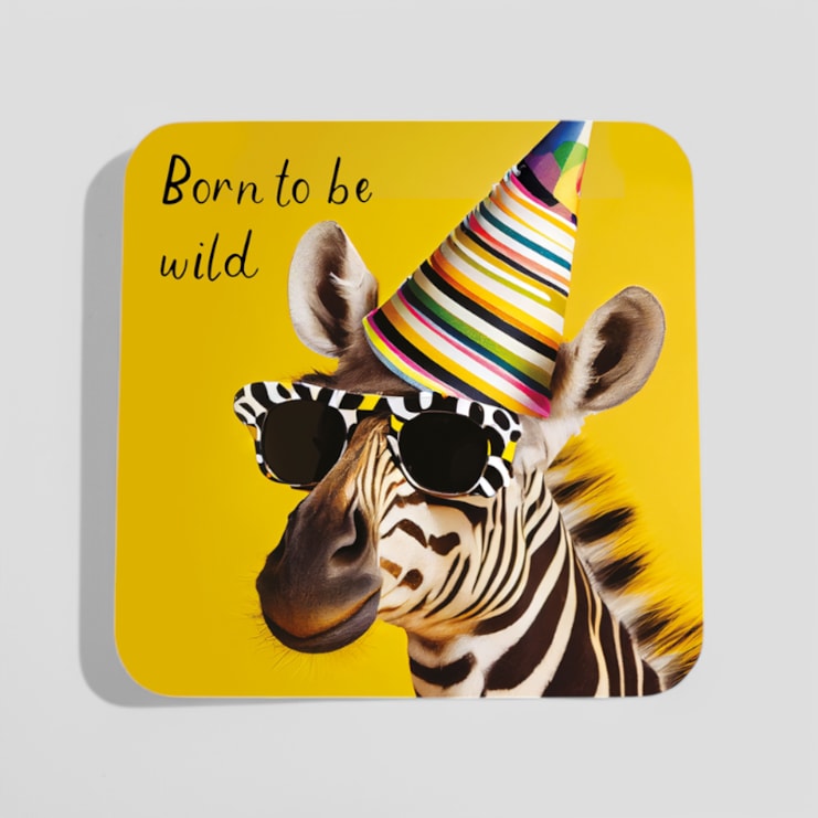 Drinks Coaster - Born To Be Wild Drinks Coaster - Born To Be Wild