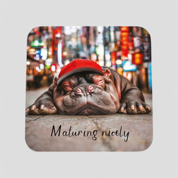 Drinks Coaster - Maturing Nicely