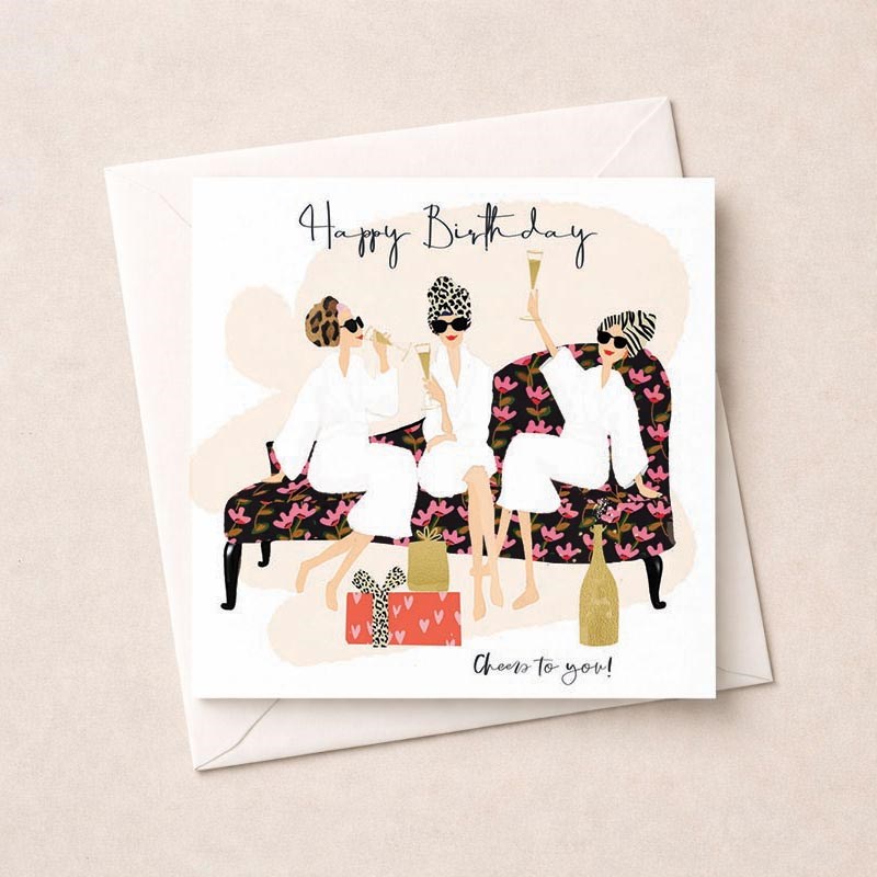 An image of Birthday Card - Spa