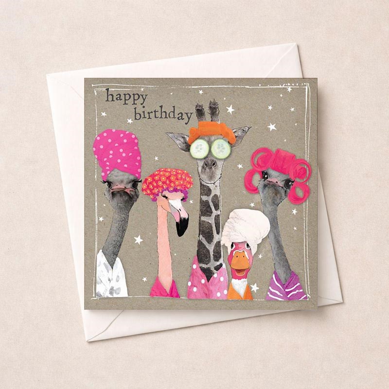 An image of Birthday Card - Spa Day