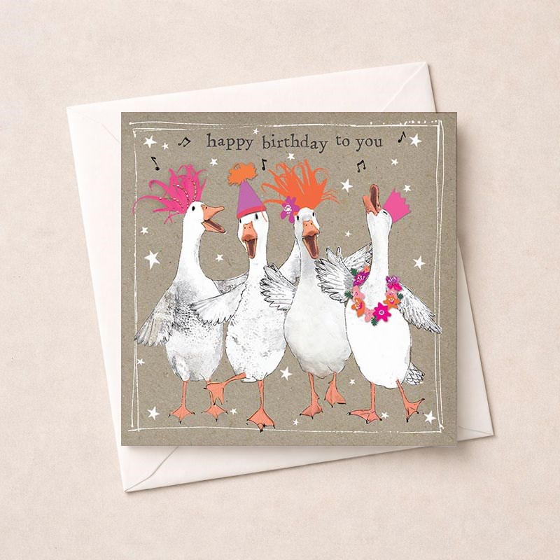 An image of Birthday Card - Ducks