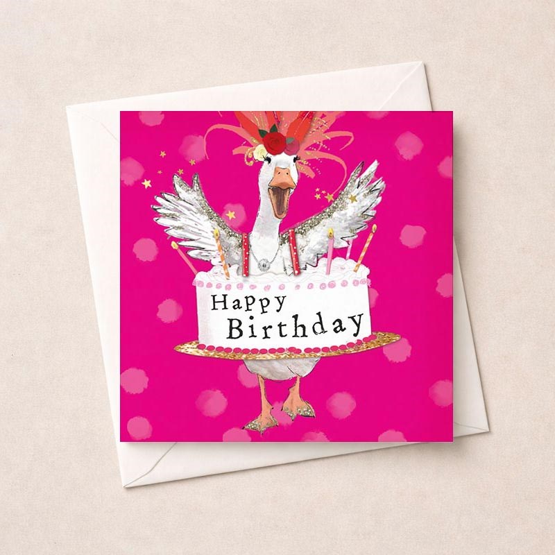 An image of Birthday Card - Birthday Duck