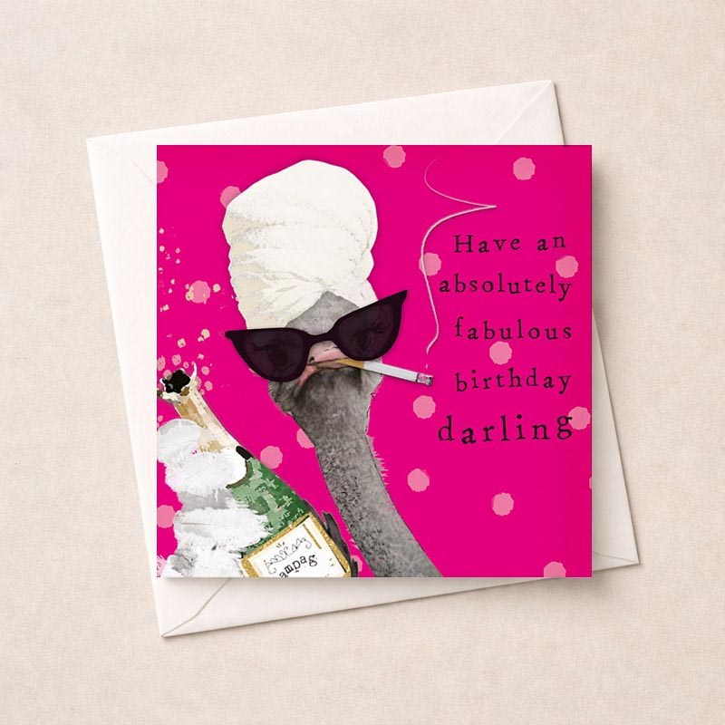 An image of Birthday Card - Absolutely Fabulous Birthday