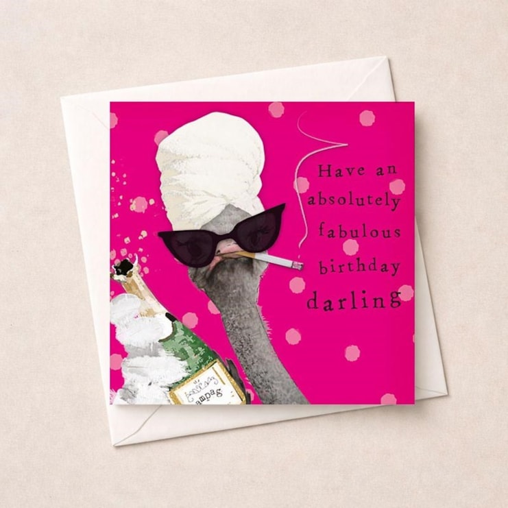 Birthday Card - Absolutely Fabulous Birthday Birthday Card - Absolutely Fabulous Birthday
