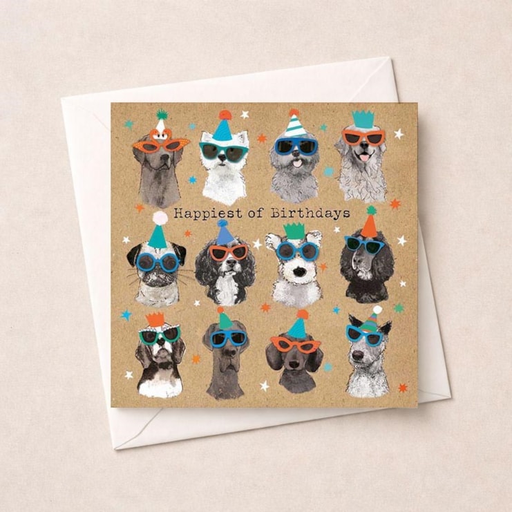 Birthday Card - Cool Dogs Birthday Card - Cool Dogs