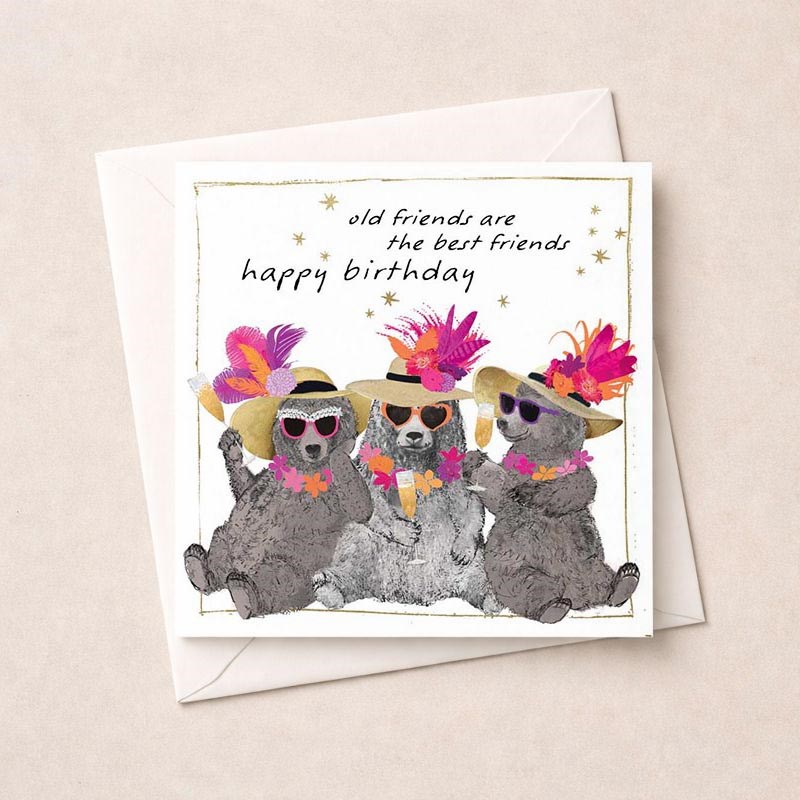 An image of Birthday Card - Old Friends