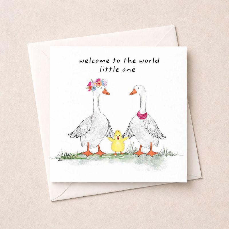 An image of New Baby Card - Welcome Little One