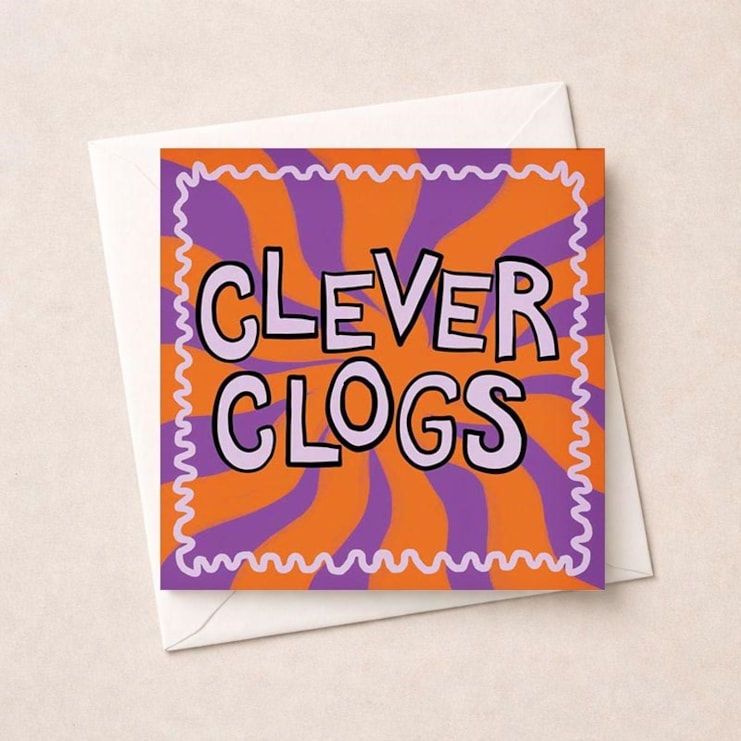Congratulations Card - Clever Clogs Congratulations Card - Clever Clogs