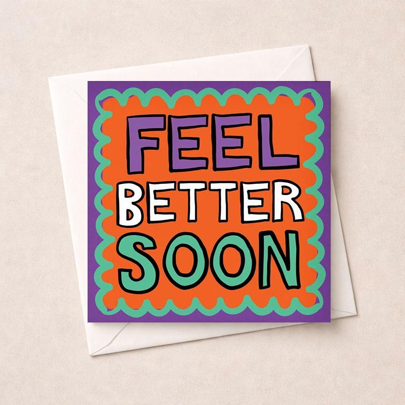 An image of Get Well Soon Card - Feel Better Soon