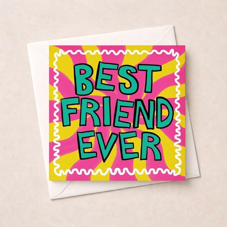 Friendship Card - Best Friend Ever Friendship Card - Best Friend Ever
