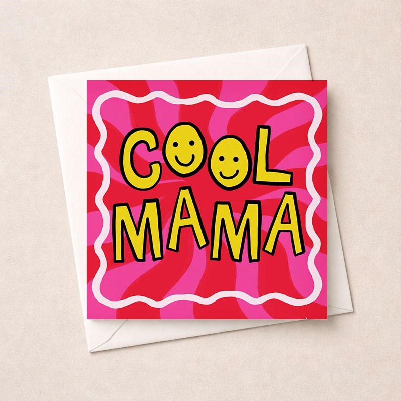An image of Mama Birthday Card - Cool Mama