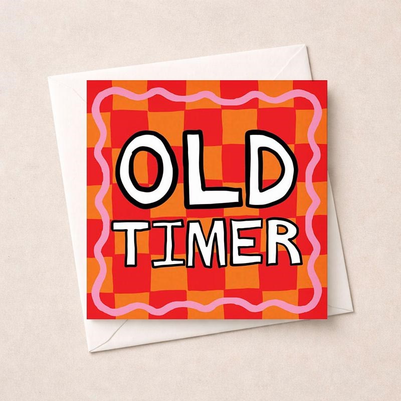 An image of Birthday Card - Old Timer