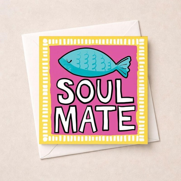 Anniversary Card - Soul Mate Anniversary Card - Soul Mate
