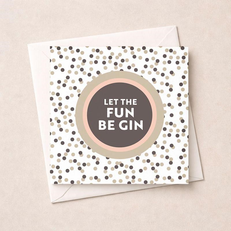 An image of Open Card - Let The Fun Be Gin