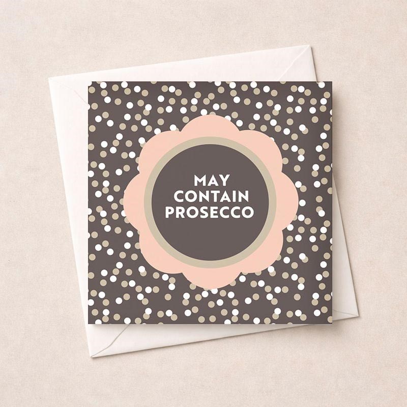 An image of Open Card - May Contain Prosecco