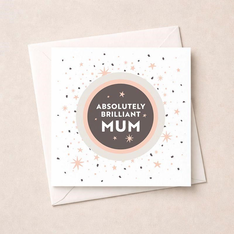 An image of Mum Birthday Card - Brilliant Mum