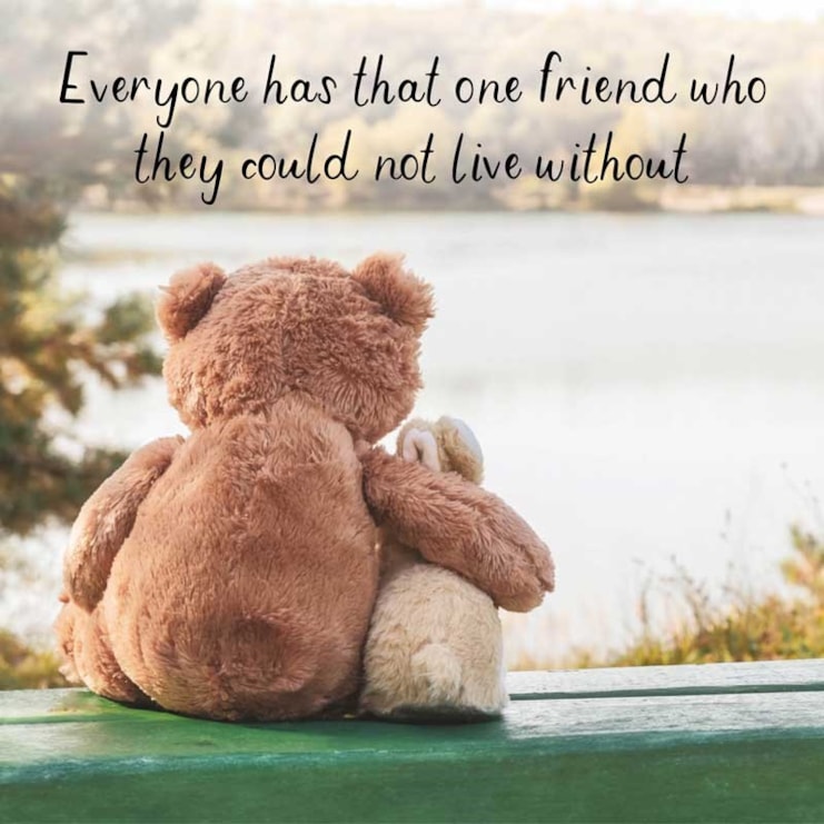 Friendship Card - Teddy Friends Friendship Card - Teddy Friends