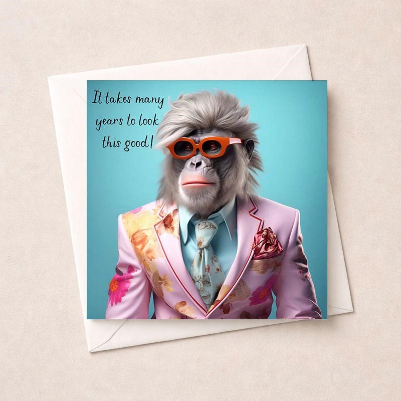 An image of Open Card - Many Years To Look This Good