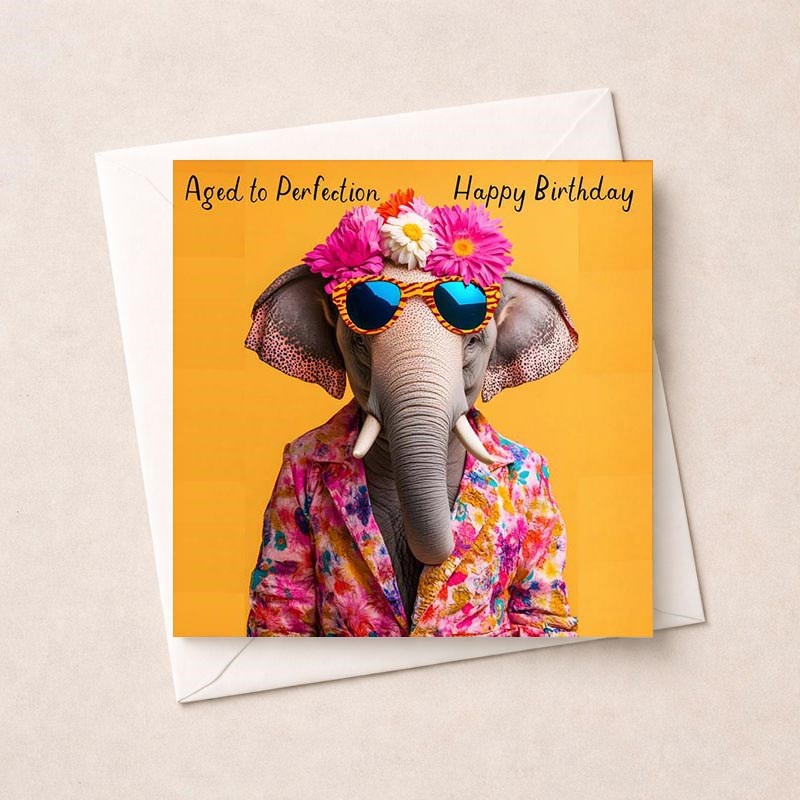 An image of Birthday Card - Aged To Perfection