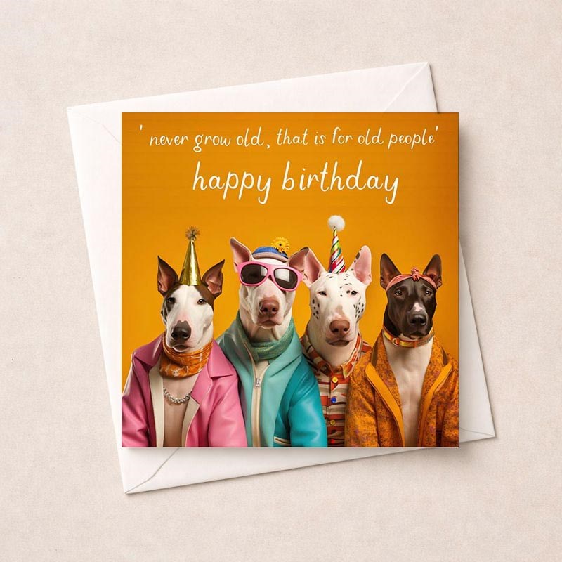 An image of Birthday Card - Never Grow Old