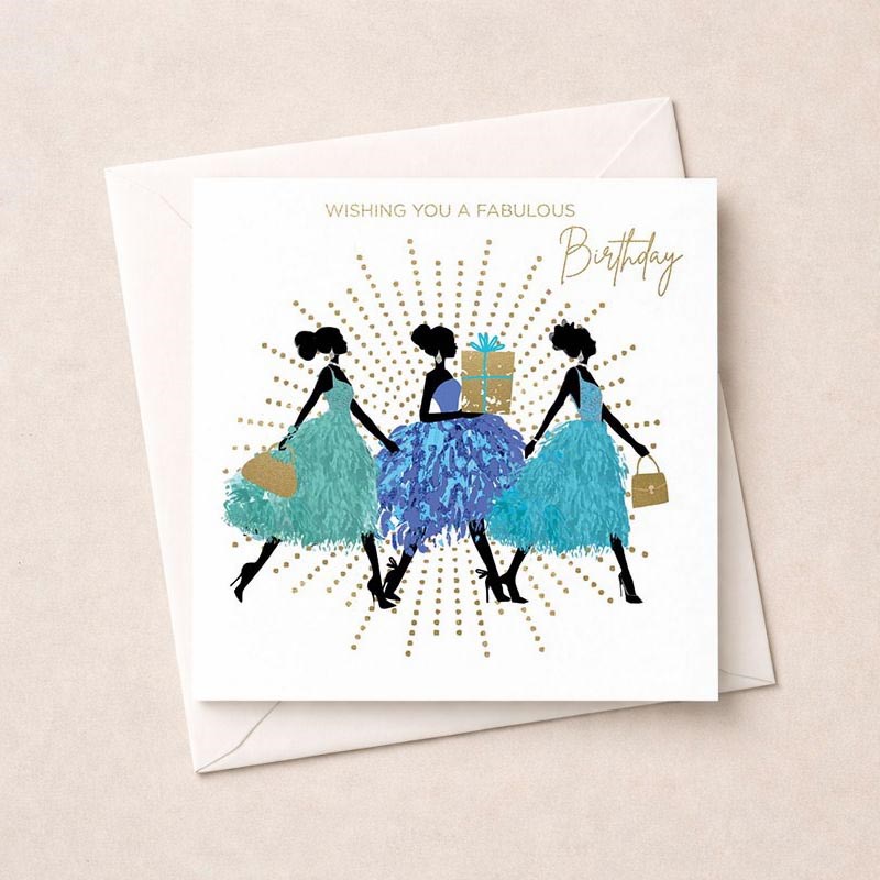 An image of Birthday Card - Wishing You A Fabulous Birthday