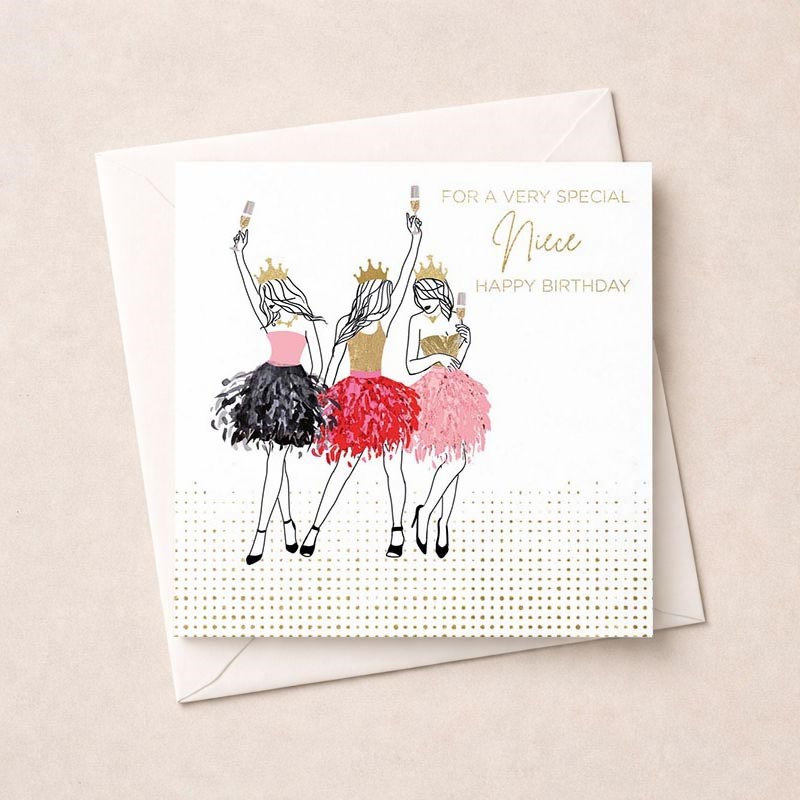 An image of Niece Birthday Card - For A Very Special Niece