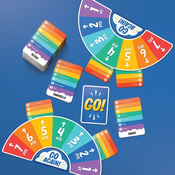 Rainbow Go Trivia Game